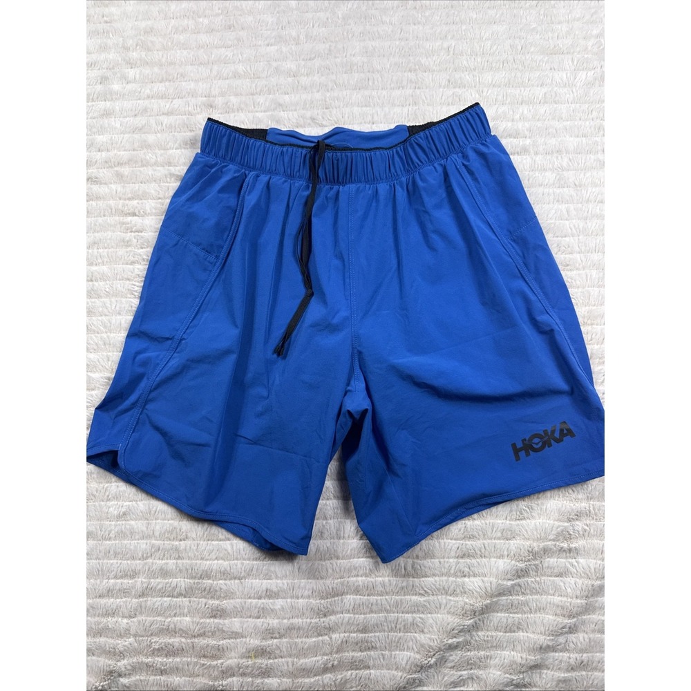 Hoka One Men Small Performance Woven 7inch Athletic Shorts NWOT Never Worn! Nice